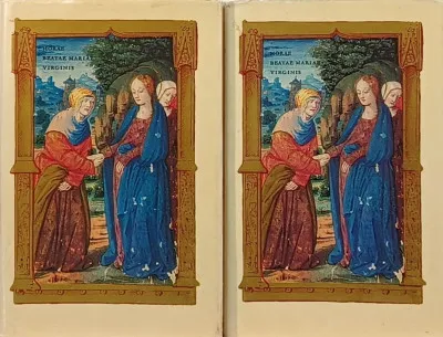 Utolsó esély Horae Beatae Mariae virginis - facsimile