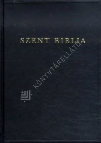 Szent Biblia (nagy, családi) Kiárusítás