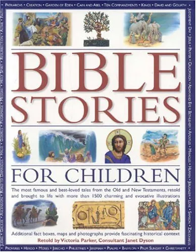 Exkluzív ajánlat Bible Stories for Children: The Most Famous and Best-loved Events from the Old and New Testaments, Retold with 1500 Charming Illustrations