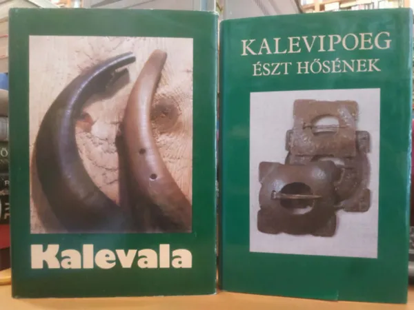Biztonságos vásárlás 2 db Kalevala + Kalevipoeg Észt hősének