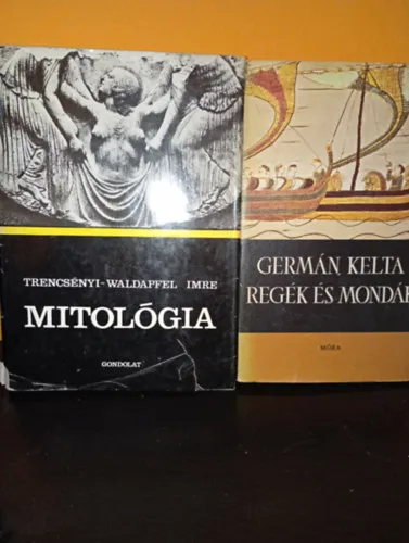 2. db mitológiával foglalkozó mű: Dömötör Tekla: Germán, kelta regék és mondák, Boronkai Iván-Trencsényi Waldapfel Imre: Római regék és mondák Kedvezményes ár