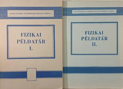 Gyors kiszállítás Fizikai példatár I-II.