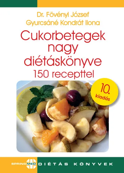 Árengedmény Cukorbetegek nagy diétáskönyve 10. kiadás