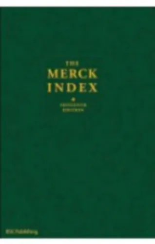 The Merck Index- Fifteenth Edition Szuper akció