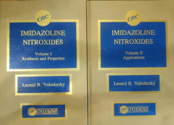 2 db Imidazoline Nitroxides I-II. - Volume I: Synthesis and Properties + Volume II: Applications Újdonság
