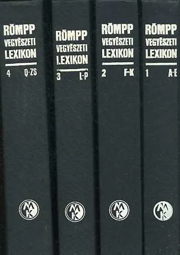 Römpp vegyészeti lexikon I-IV. Legkelendőbb