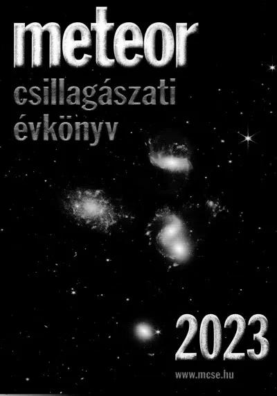 Szuper akció Meteor csillagászati évkönyv 2023