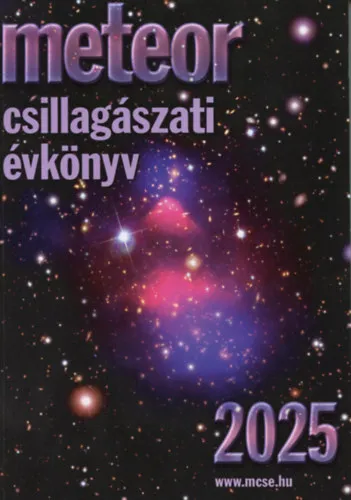Végkiárusítás Meteor csillagászati évkönyv 2025