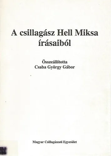 A csillagász Hell Miksa írásaiból Expressz kézbesítés