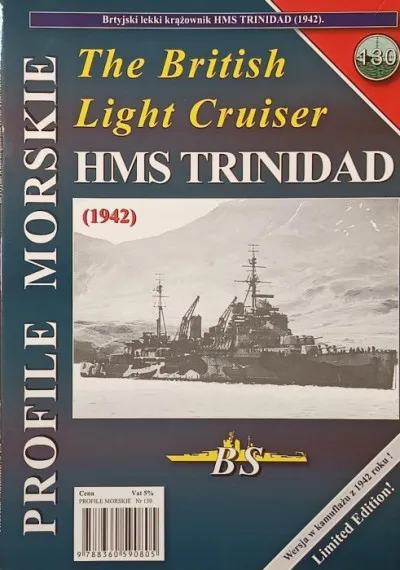 HMS Trinidad (1942) - (angol-lengyel nyelvű) - The British Light Cruiser - Profile Morskie 130. Legjobb ár
