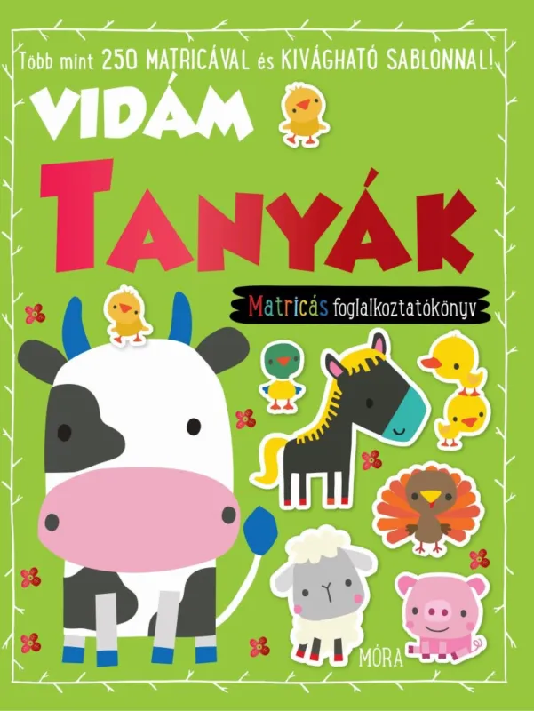 Szuper ajánlat VIDÁM TANYÁK - MATRICÁS FOGLALKOZTATÓKÖNYV