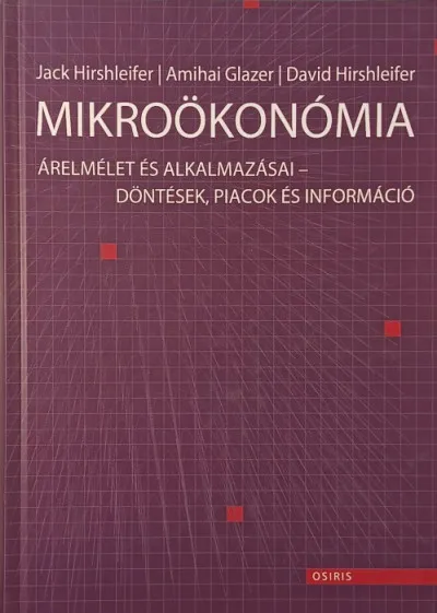 Mikroökonómia - Árelmélet és alkalmazásai - Döntések, piacok és információ Árcsökkenés