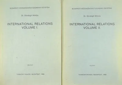 Különleges ajánlat International Relations Volume I-II.
