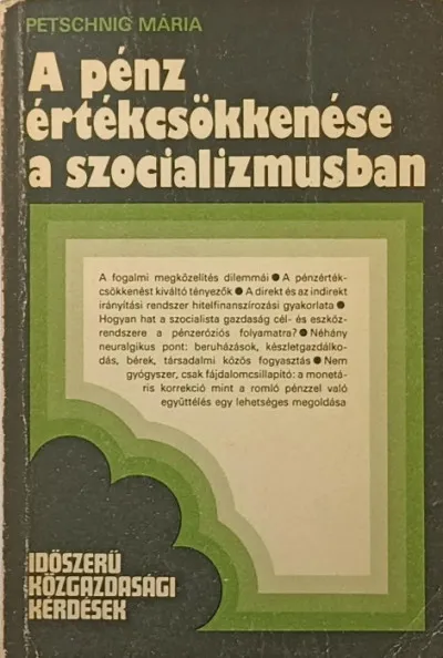 Árengedmény A pénz értékcsökkenése a szocializmusban - dedikált