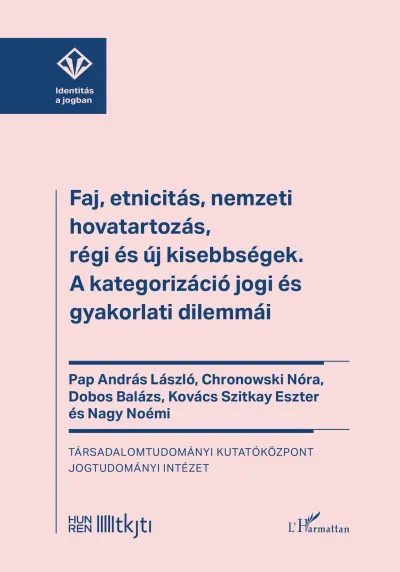 Olcsó Faj, etnicitás, nemzeti hovatartozás, régi és új kisebbségek - A kategorizáció jogi és gyakorlati dilemmái