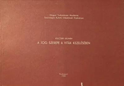 A jog szerepe a viták kezelésében Vedd meg online