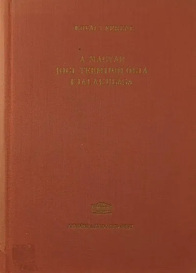 A magyar jogi terminológia kialakulása Kiárusítás