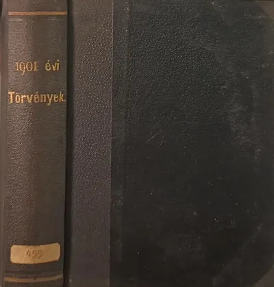Akció Az 1901. évi törvények gyűjteménye