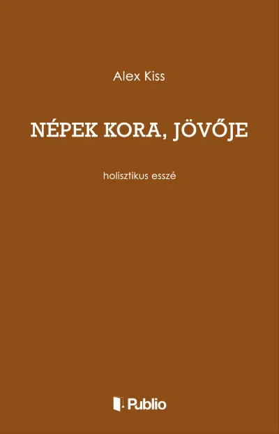 Népek kora, jövője Rendeld meg most