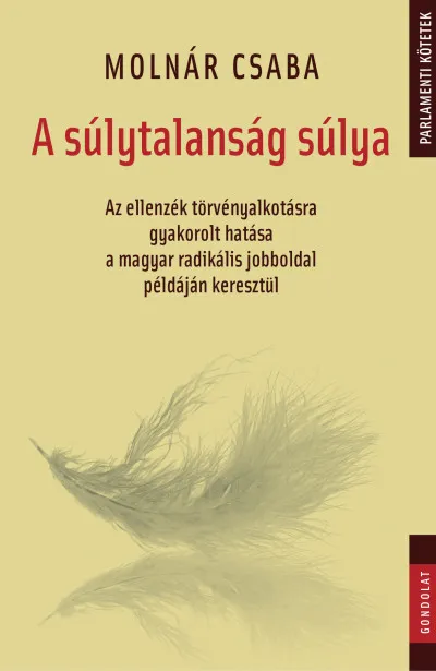 A súlytalanság súlya - Az ellenzék törvényalkotásra gyakorolt hatása a magyar radikális jobboldal példáján keresztül Akciós ár