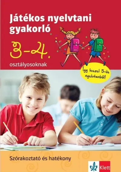 Szuper akció Játékos nyelvtani gyakorló 3. és 4. osztályosoknak
