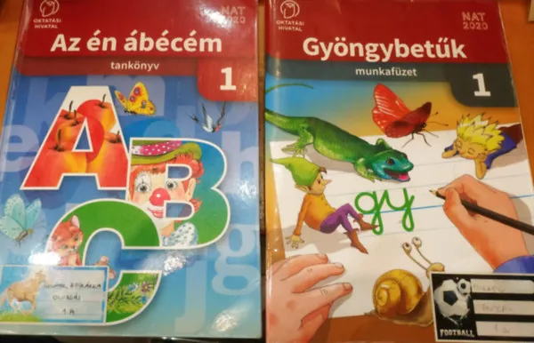 Különleges ajánlat 2 db Az én ábécém 1 tankönyv (OH-MIR01TB/I) + Gyöngybetűk 1 munkafüzet (OH-MIR01TB1)(Oktatási Hivatal - NAT2020)