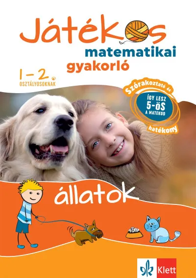 Bestseller Játékos matematikai gyakorló 1-2. osztályosoknak - Állatok