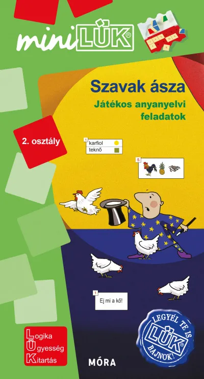 Gyors kiszállítás Szavak ásza 2. osztály - Játékos anyanyelvi feladatok - MiniLÜK