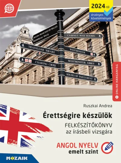 Árcsökkenés Érettségire készülök - Angol nyelv - Emelt szint - Felkészítőkönyv az írásbeli vizsgára - MS-3351U