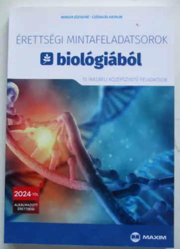 Érettségi mintafeladatsorok biológiából - 10 írásbeli középszintű feladatsor Gyors szállítás