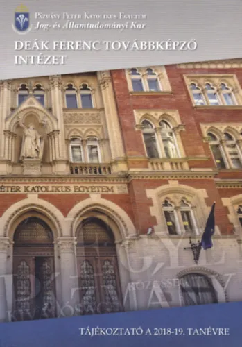 Tájékoztató a 2018/2019. tanévre - Deák Ferenc Továbbképző Intézet Gyors szállítás