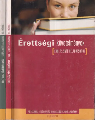 2 db. érettségi követelmények feladatsorok (Közép szint + Emelt szint) Szuper akció