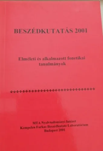 Expressz kézbesítés Beszédkutatás 2001