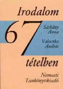 Irodalom 67 tételben Akció