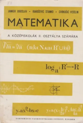 Matematika a középiskolák II. osztálya számára Alacsony ár