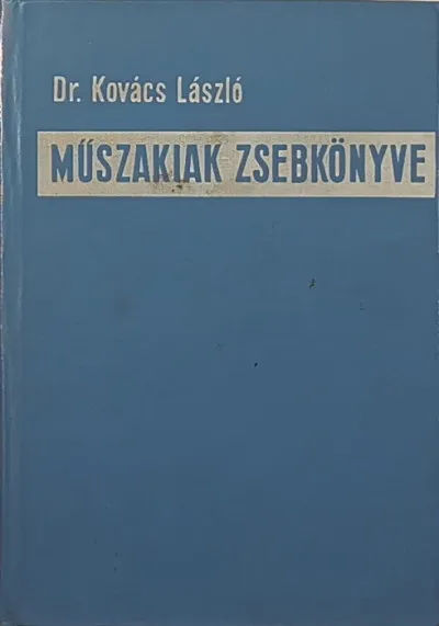 Műszakiak zsebkönyve Végkiárusítás