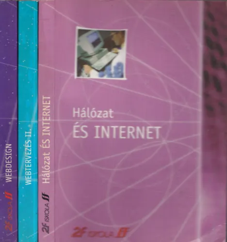Árengedmény 3db "2F iskola" - Hálózat és internet + Webdesign + Webtervezés II.