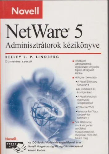 Netware 5 adminisztrátorok kézikönyve (2 CD-vel) Csak ma