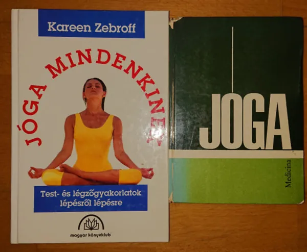 Korlátozott ajánlat 2 könyv a jógáról: Jóga, Jóga mindenkinek