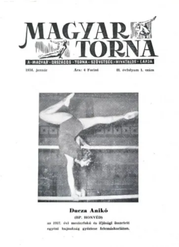 Magyar Torna II. évfolyam 1,2,7,8. szám + IV. évfolyam 10-12. szám Legkelendőbb