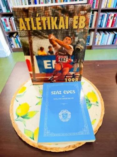 Sport könyvcsomag 2 darabos: Száz éves az MTK-VM Sportklub, Atlétikai EB 1998 Újdonság