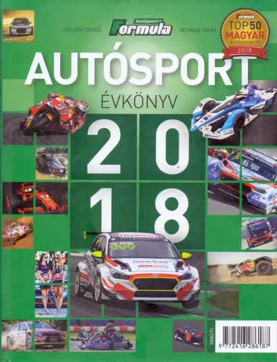 Vásárlói kedvenc Autósport évkönyv 2018