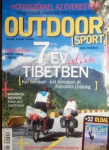 Korlátozott ajánlat Outdoor (sport) magazin 2006. november - 2008. január (teljes évfolyam, két kötetbe kötve)