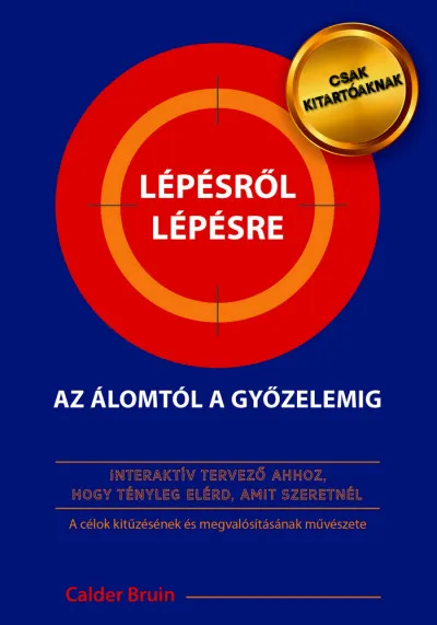 Expressz szállítás Lépésről lépésre az álomtól a győzelemig - Interaktív tervező ahhoz, hogy tényleg elérd, amit szeretnél