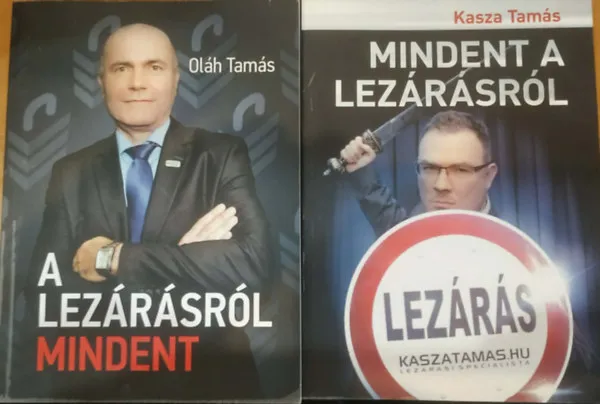 2 db A lezárásról mindent + Mindent a lezárásról Árcsökkenés