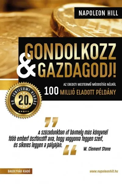 Utolsó esély Gondolkozz & gazdagodj! - 20. jubileumi kiadás