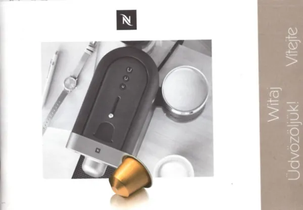 Expressz szállítás Kávékapszulák reklámja - Nespresso