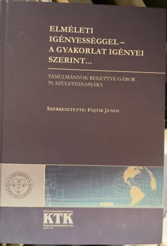 Elméleti igényességgel- A gyakorlat igényei szerint... Rendeld meg most