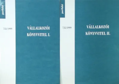 Vedd meg online Vállalkozói könyvvitel I.-II.