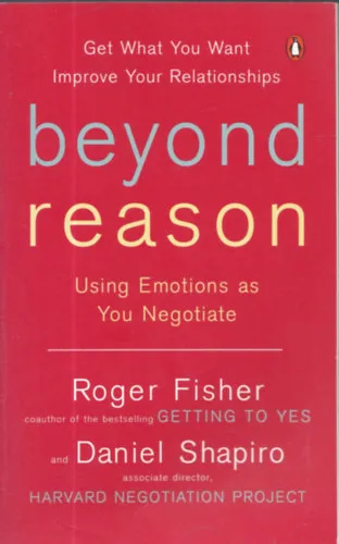 Kiárusítás Beyond Reason - Using Emotions as You Negotitae